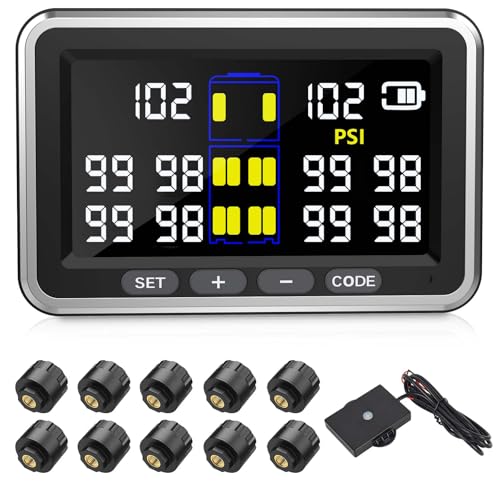 Tyona 10-Sensor Truck/RV TPMS Kit