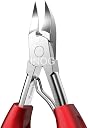 INOG Nail Cutter for Men & Women,Podiatrist Toenail Cuticle Cutter,Professional Thick & Ingrown Toe Nail Clippers,Pedicure Clippers Toenail Cutters,Super Sharp Curved Blade Grooming Tool (Multicolor) gallery image