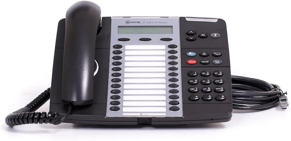 MITEL NETWORKS INC Mitel MiVoice 5324 IP Phone – Cable – Desktop, Wall Mountable