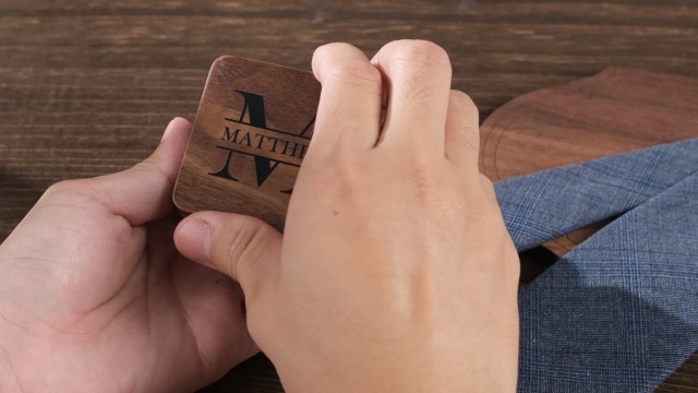 Set personalizado de mancuernas y clip para corbata para hombre miniatura 7
