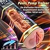 Sex Spielzeug Taschenmuschi Masturbieren für die Männer Elektrisch Solo - Sexspielzeug Masturbator Penispumpe Toyset für Man Handfrei, Sex Muschi Pussy Toys Masturbatoren mit 5 Saugen & 9 Vibrieren #1