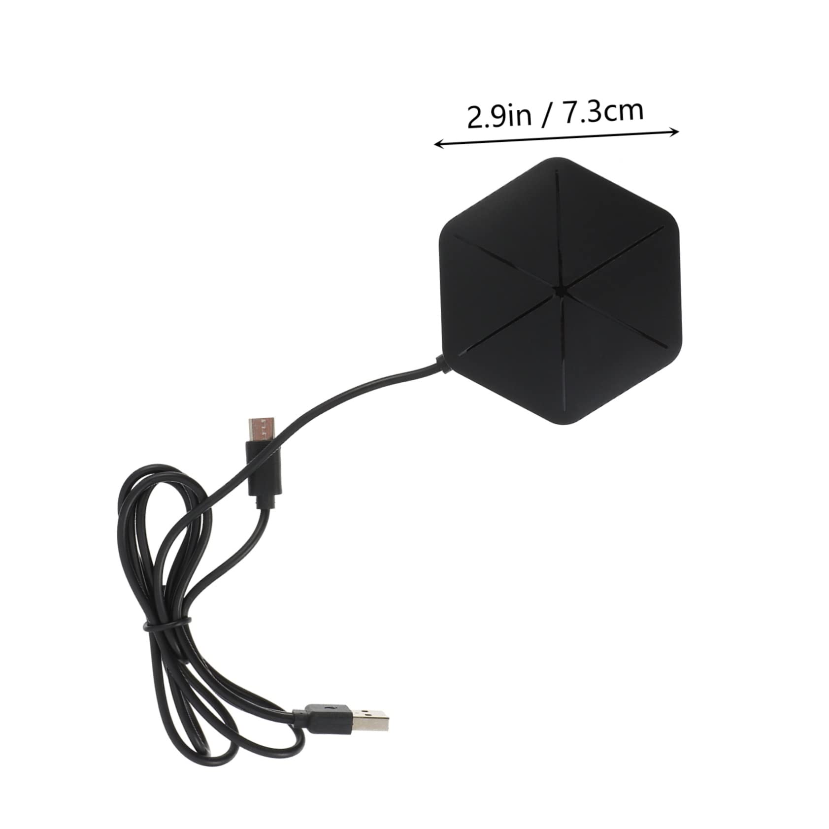 Gatuida 2pezzi Hub Usb Multifunzionale Porte Portatile Otg Adattatore Per Computer e Laptop Trasmissione Design Compatto Per e Casa
