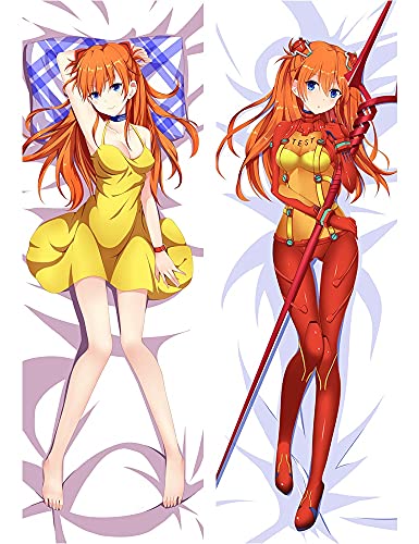 Ditooms Dakimakura Body Pillowcase Anime Pillow Cover Japanese Asuka Langley ...