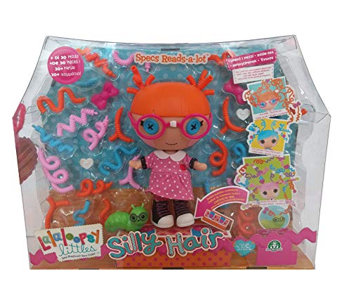 Giochi Preziosi Lalaloopsy Littles Silly Hair Bambola Specs Reads-a-Lot