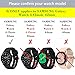 iDaPro [4Pcs Displayschutz schutzfolie für Samsung Galaxy Watch 4 Classic 42mm,Hartglas,9H Härte Glas,Kratzfest,Blasenschutz... Installation