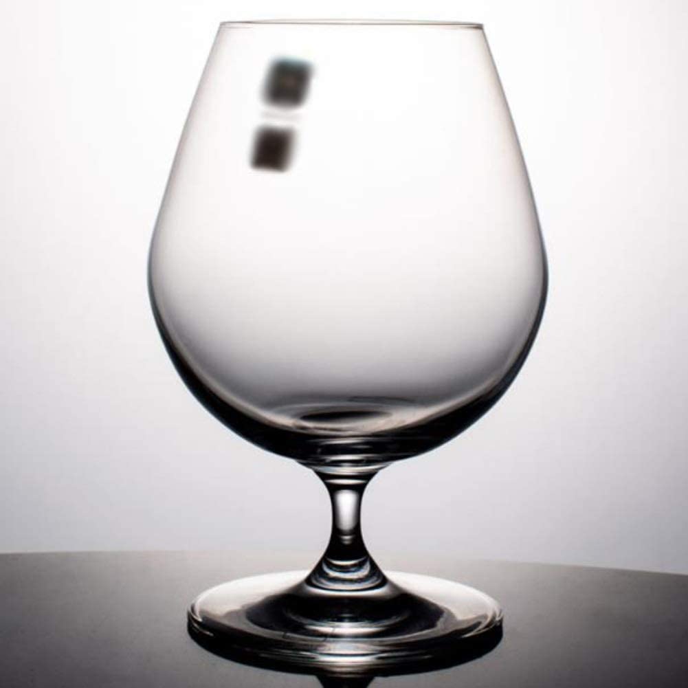 AGAATI Copas de Vino Tinto de Cristal Elegante para Fiestas, Copas de Vino para degustación de vinos, Fiestas o restaurantes (Blanco, Rojo A)