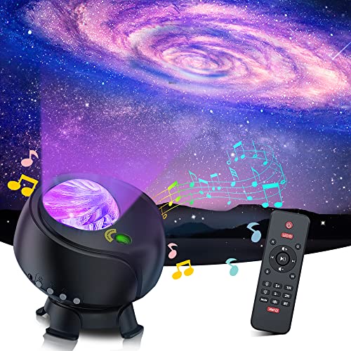 Star Projector, Galaxy Projector for Bedroom, Night Light with Remote Timer and Bluetooth Speaker, 29 Light Effects Largest Area Galaxy Shapes Light Projector for Adults, Ceiling, Room Decor,Party Star Projector, Galaxy Projector for Bedroom, Night Light with Remote Timer and Bluetooth Speaker, 29 Light Effects Largest Area Galaxy Shapes Light Projector for Adults, Ceiling, Room Decor,Party