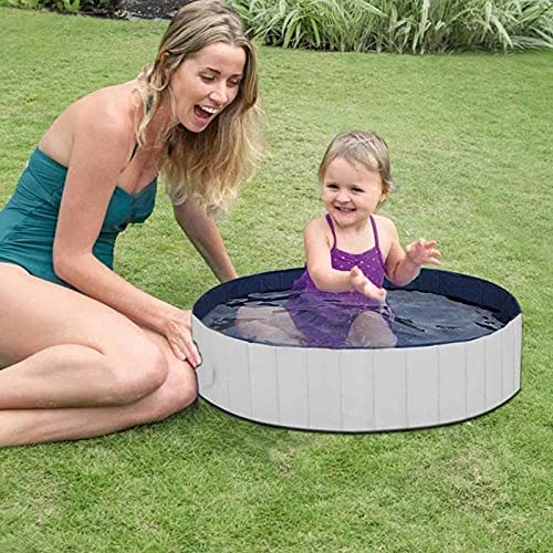 Aufblasbares Pool-Planschbecken,Swim Center Family Aufblasbarer Pool,PVC-Klappbad, Haustier-Swimmingpool-120 x 30CM – Bild 6