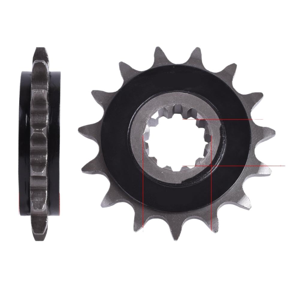Corona Anteriore 525 15T Compatibile Con Honda CB600 CB600F CB600S PC34 PC36 CBF600 CBF600N PC38