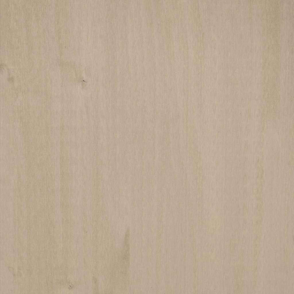 vidaXL Komoda HAMAR, miodowy brąz, 79x40x80 cm, drewno sosnowe, szafka, szafki z drzwiczkami, drewniana komoda, szafka z szufladami, mebel