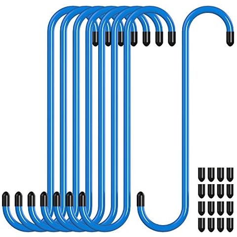 Bac-kitchen 8 Pcs Brake Caliper Hangers Brake Caliper Hooks with Rubber Tips Automotive Tool for Braking, Bearing, Axle and Suspension Work (8 Pcs) Cover