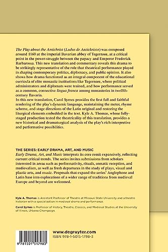 The Play about the Antichrist (Ludus de Antichristo): A Dramaturgical Analysis, Historical Commentary, and Latin Edition with a New English Verse Translation (Early Drama, Art, and Music) - Image 2