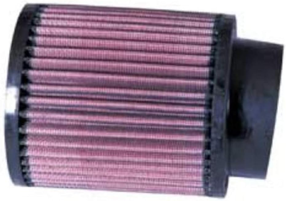 Image of K&N High-Flow Original Lifetime Universal Clamp-On Air Filter: High Performance, Premium, Washable: Flange Diameter: 3 In, Filter Height: 5In, Flange Length: 1 In, Shape: Round, RB-0910 (Pack of 6)