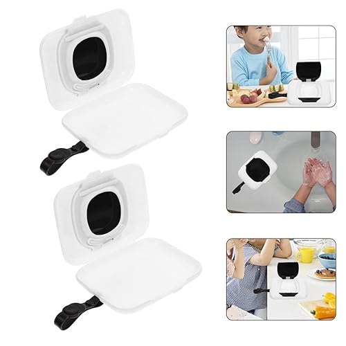 Miniatura 9 de Dispensador de toallitas para bebé, dispensador de toallitas para bebé, caja de cochecito de viaje, estuche de toallitas de viaje, contenedor