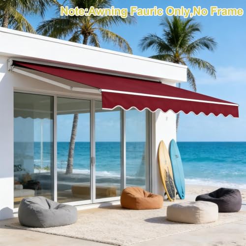 Couverture polyester imperméable pour store et auvent de terrasse
