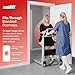 Molift Transfer Pro – Manual Sit to Stand Lift for Elderly and Disabled – Patient Lift with 440 lbs Capacity – Seated Transfer Assist Ideal for Rehabilitation, Hospitals, Nursing Homes & Home Care