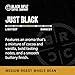 Black Rifle Coffee Company Just Black, 12oz Bag, Whole Bean Medium Roast - Roasted Blend Made from Arabica Beans - Colombian & Brazilian Beans - Veteran Founded & American Made