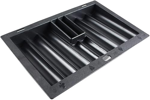 Bandeja de chips Texas Holdem Accesorios de escritorio, bandeja de fichas de póquer, bandeja de fichas de mesa, bandeja de plástico para fichas de