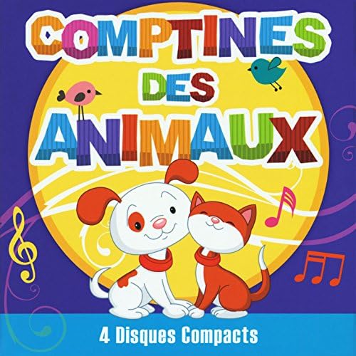 Comptines des Animaux Coffret 4 Disques Compacts [Audio CD] Comptines des Animaux Coffret 4 Disques Compacts