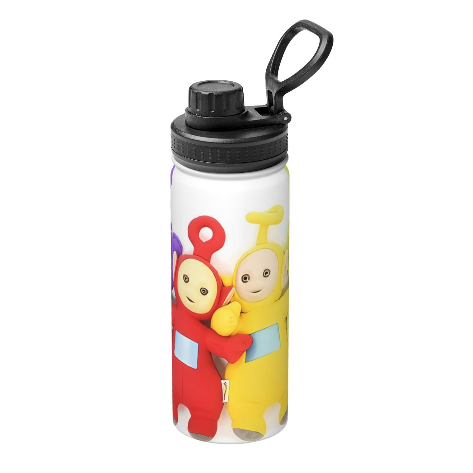 Amazon | テレタビーズ 蓋付き コンビニカップ 水筒 魔法瓶 ステンレス