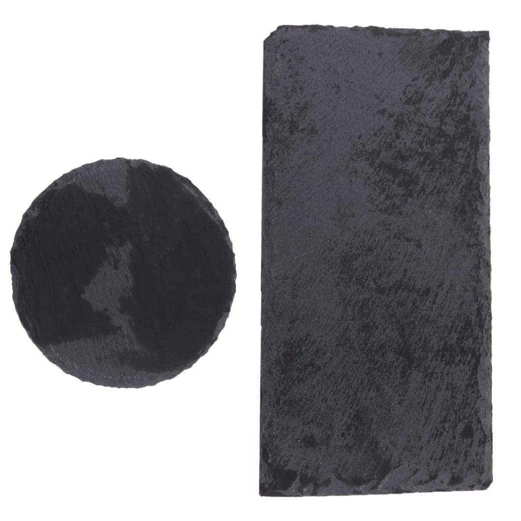 Club Bollywood®Turtle Dish for Reptile Amphibians Food Bowl Natural Rock Plate Rectangle|Pet Supplies | Reptile Supplies|1 Piece Natural Rock Plate-image-25