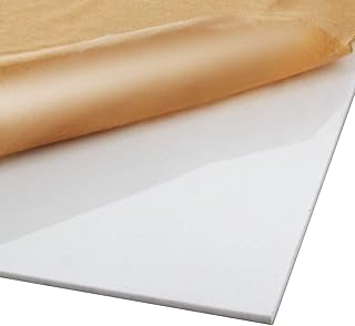 Bettomshin White Acrylic Sheet A4 Acrylic Plexi Glass Sheet Acrylic Plexiglass Sheet Plastic Plexiglass Board for Picture Frames Sign Holders DIY Display 2mm Thick 297mm x 210mm