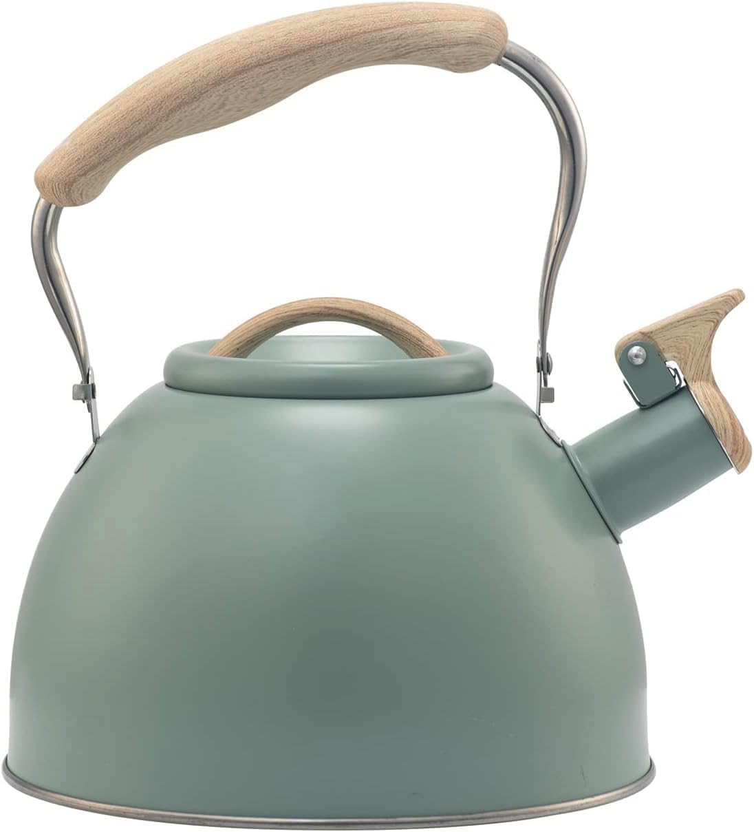 Whistling Kettle for Gas Hob, 3L Stovetop Kettles Stainless Steel