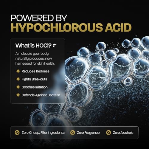 Image of BASED Skincare Trio - Daily Facial Cleanser, Moisturizer & Skin Revival Spray - Complete Men's Skincare System - Hypochlorous Acid, Bamboo Charcoal & Ceramides - All Skin Types