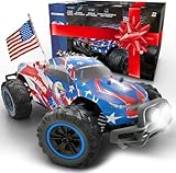Atlasonix Fast RC Truck 4x4 – High-Speed 36 MPH Remote Control RC Car, 1:16 Scale, Brushless Motor, Durable Off-Road RC Cars for Kids & Adults – Includes Extra Parts, Perfect for Stunts