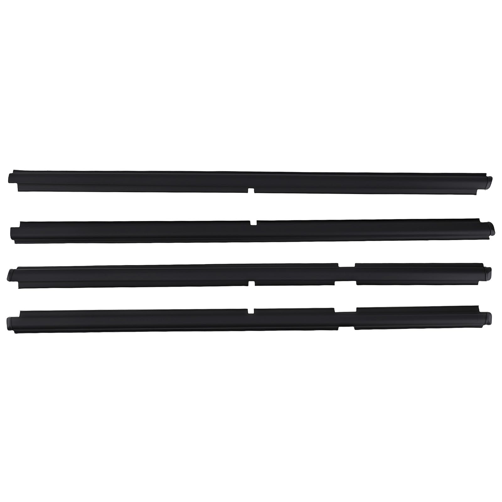 maXpeedingrods 4 x listwy okienne zewnętrzne przód tył do Je-ep Grand Cherokee 1999-2004 55135879AF 55135878AF