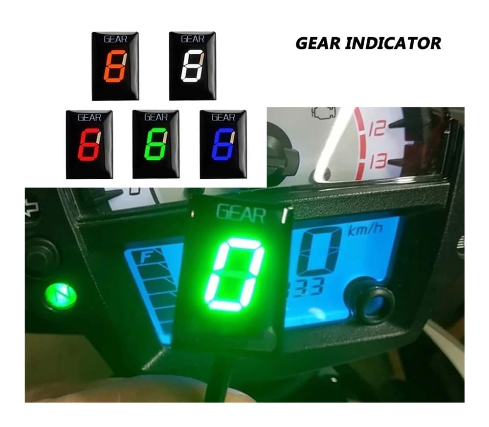 Indicador Marchas Motocicleta para GL1800 para Goldwing 1800 GL 2005-2014 2015 2016 2017 Accesorios para Motocicletas Indicador De Marcha Medidor Digital