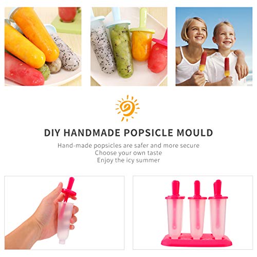 2 Unidades Molde De Sorvete Fazedor De Gelo Picolé Forma De Gelo