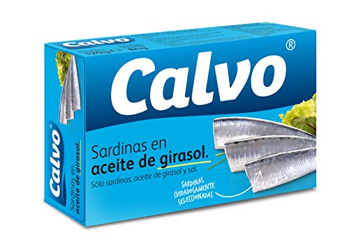 Calvo Sardinas en Aceite de Girasol 120g