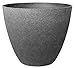 Produktbild Gartenpirat Pflanzkübel groß Ø 44 Höhe 37 cm Kunststoff Topf Steinoptik graphti-grau