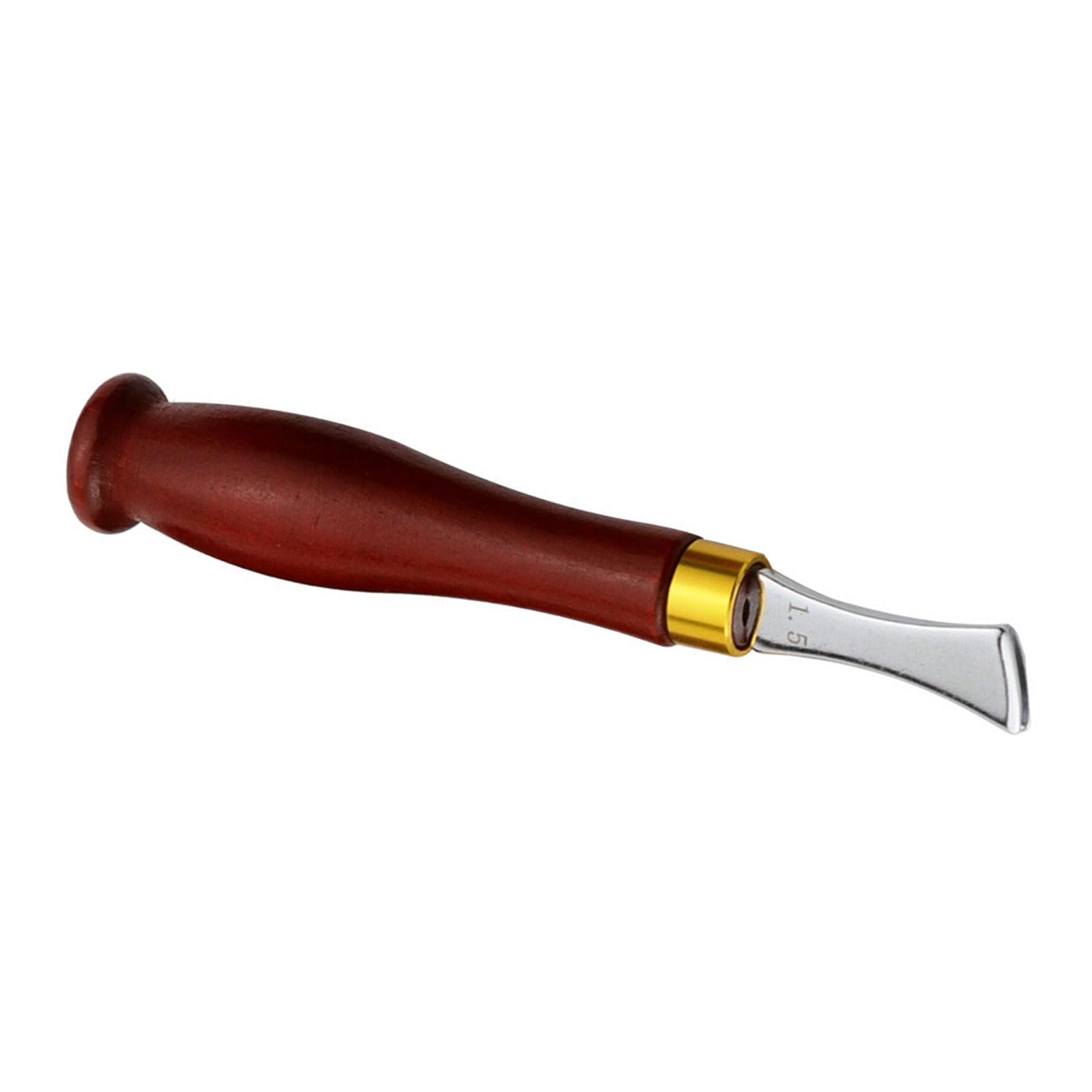 Qusinfc Edging Creaser Tool Fan Shape Grooving Head Leather Crimping Tool Leather Flat Slot Edging Line for Stamping