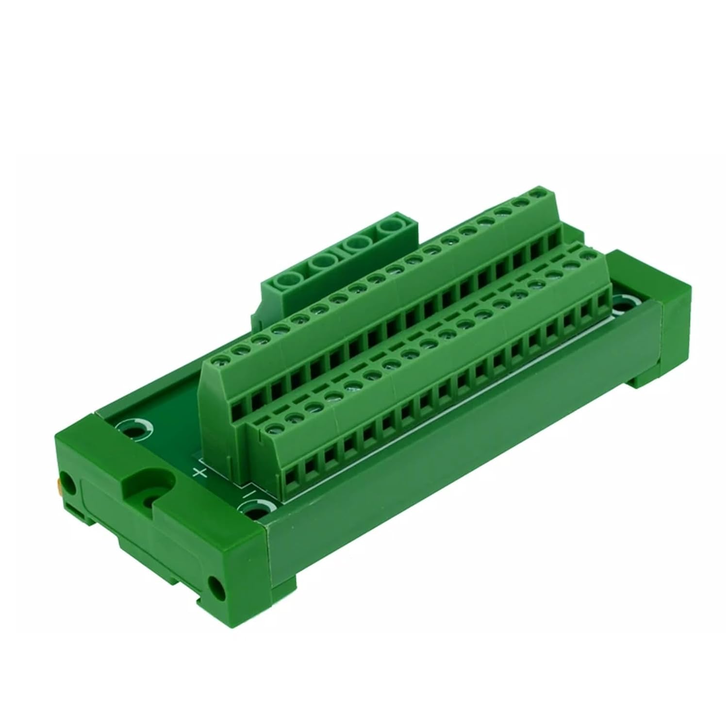 1PCS 4 Channels to 20 Channels DIN Rail Mounting and Panel Mounting for Power Supply Distribution Terminal Blocks Splitter Board