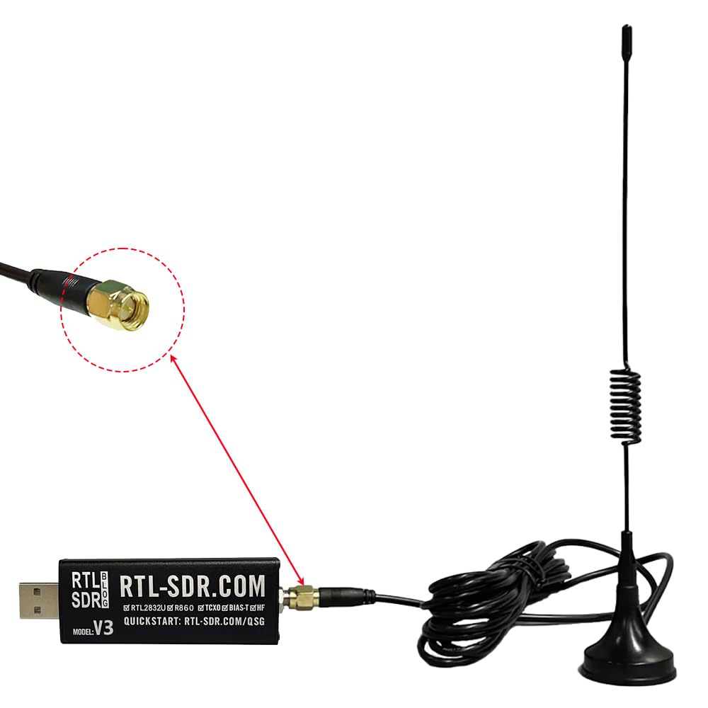 RTL‑SDR V3 Mise à jour R820T2 à R860 TCXO 1PPM Récepteur Software Defined Radio HF