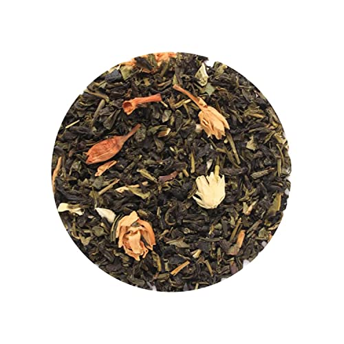 DORJE TEAS Jasmine Tea | Organic Darjeeling Tea | Promotes Good Sleep, Stress Relief | Improves Immunity | Soothing Tea for Relaxation | For Glowing Skin (Pack of 1, 100 gm) - Image 3