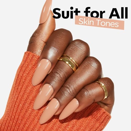 Image of modelones Nude Gel Nail Polish 15ML, Hema Free Summer Pastel Soak-Off UV Gel Polish - 28+Days Long-Lasting Nail Art DIY Manicure Kit Home Salon Women Gifts
