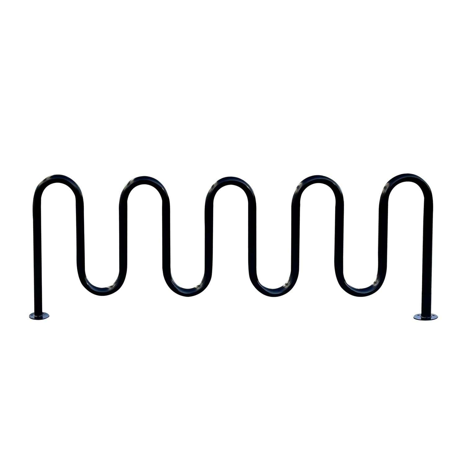 Sandbaggy Sandbaggy Commercial Bike Racks - Galvanized Steel - Anti-Theft Design - In Ground, Apartments, Sidewalks, Industrial (1, 9 Loop - 11 Bike Capacity)