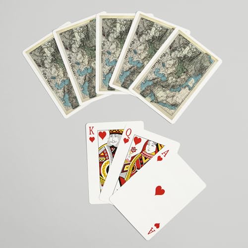 Baraja Poker Territorios Británicos y Rusos de Afganistán miniatura 7