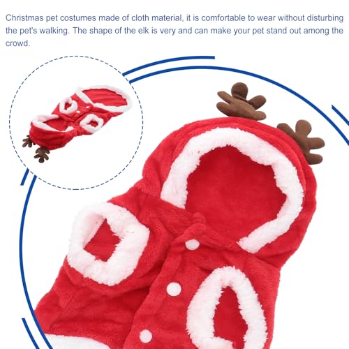 Disfraz para perro Mikikit navideño talla XXL miniatura 5