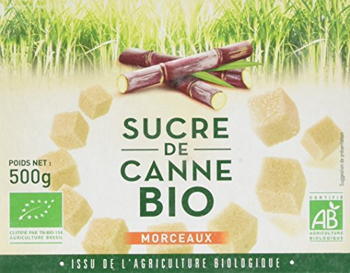 Loiret & Haëntjens Sucre Morceaux Canne Bio 500 g Cover