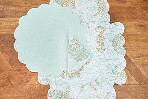 Servilletas de algodón C&F Home azul pack 6 miniatura 5