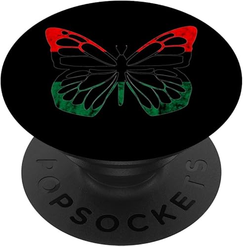 Black Liberation Flag Butterfly Pan African UNIA Flag PopSockets Swappable PopGrip Black Liberation Flag Butterfly Pan African UNIA Flag PopSockets Swappable PopGrip