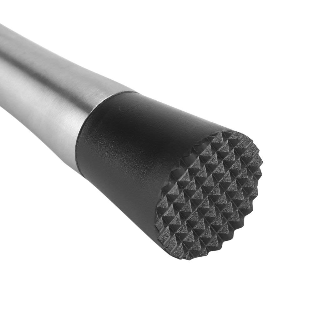 1PCS Cocktail Muddler Stainless Steel Bar Stick Mojito Masher Fruit Miscelatore Ideale Bartender Tool Barware