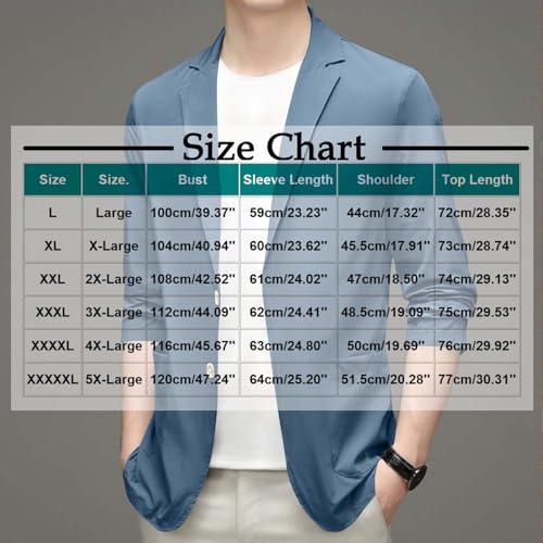 Lightweight Suit Jacket Men - Men's Blazer Two Button Sports Coats Casual Big and Tall Office Wear with Pockets3