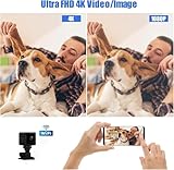4K Hidden Spy Mini Camera WIFI Wireless Security Cameras Small Home Indoor Outdoor Camara Micro Nanny Cam House Security Tiny Cams, Night Vision Motion Detection, For Home Office Car Security Camera - Image 5