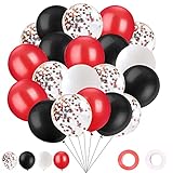 guantes latex negro peluqueria Material de alta calidad: el juego de globos de cumpleaños está hecho de látex natural grueso, seguro y lo suficientemente duradero como para ser reutilizado, tienen presión de látex grueso y a prueba de explosiones, te proporcionan una experiencia segura y un toque elegante.