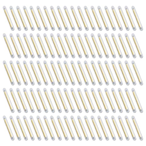 Laikoutd 100Pcs Fishing Glow Stick Bright Green Fluorescent Light Stick Tip Glow Stick Night Fishing Light Stick Fishing Supplies